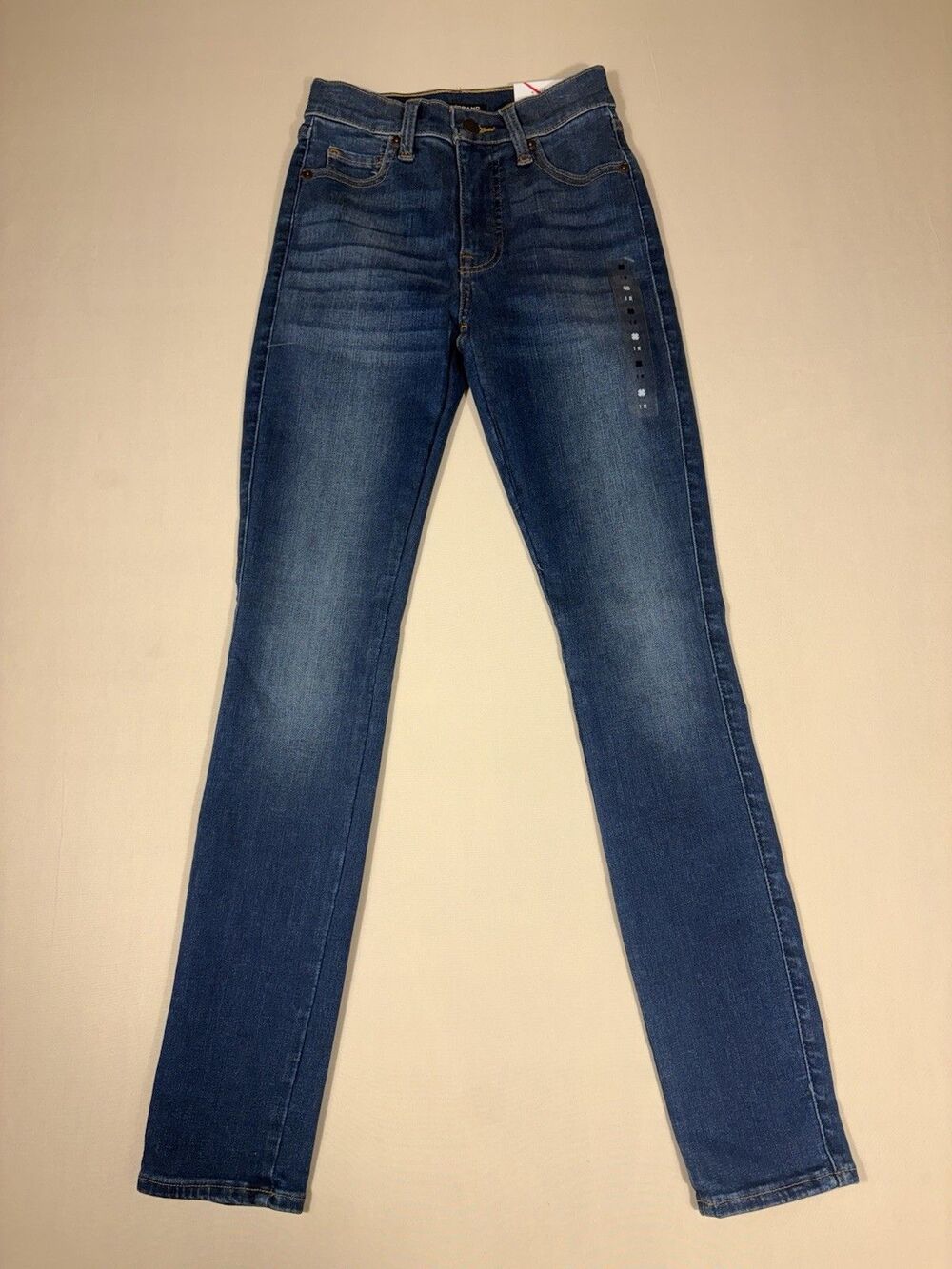 Lucky Brand Uni Fit Women Skinny Slim Fit Stretch Denim Mid Rise Med Wash 1 24 R
